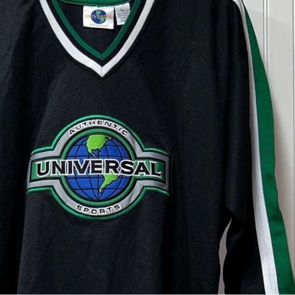 Universal Studio Other - 90s Universal Studios Hockey Jersey L Vintage